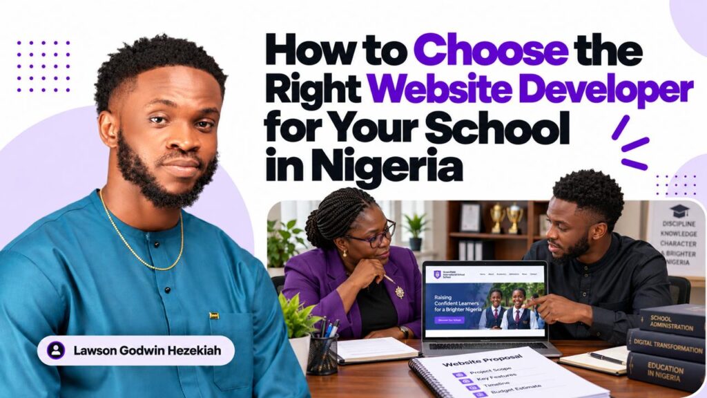 How to Choose the Right Website Developer for Your School in Nigeria